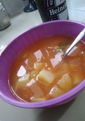 Una foto de Sopita de papas 🤤