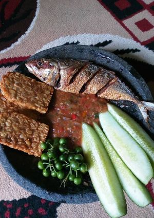 Foto resep Sambel dadakan😱😆