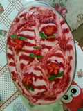Postre helado de kéfir