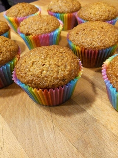 Una foto de Cupcakes sin huevo ni lácteos