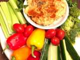 homemade hummus