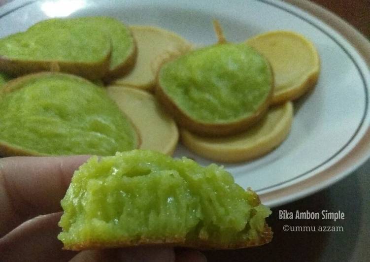 Resep Bika Ambon Simple, Lezat