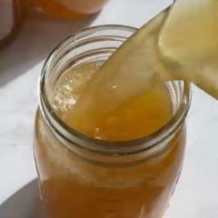 A picture of Homemade Lamb Stock Recipe.