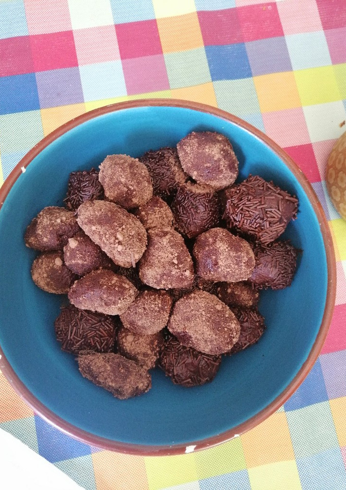 Una foto de Trufas de chocolate