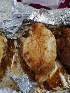 Una foto de Pechugas rellenas a mi manera