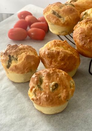Une photo de Muffins au mozzarella