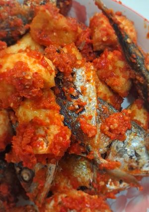 Foto resep Balado ikan kembung dan tahu