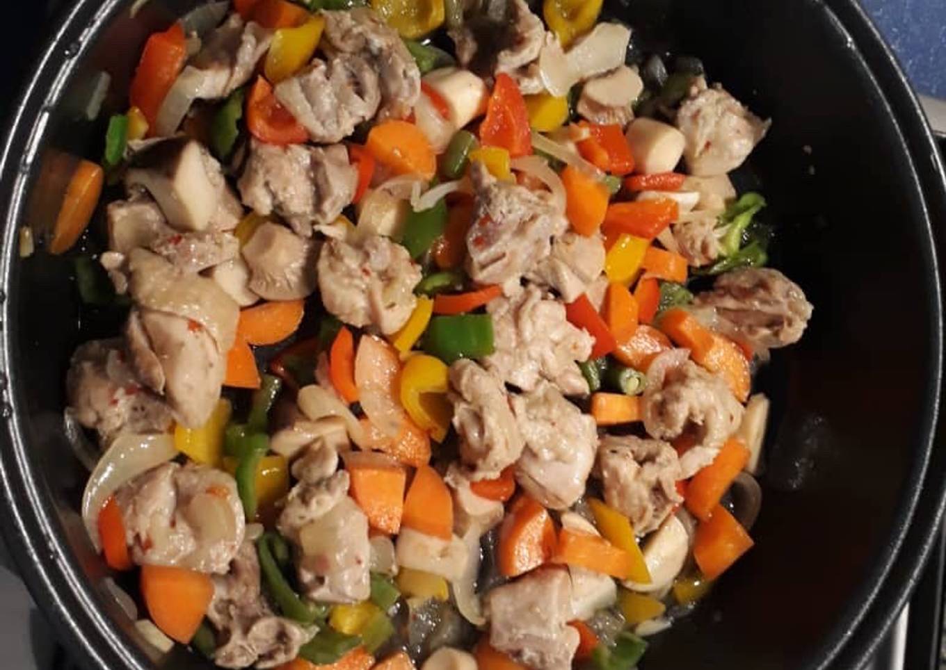 Chicken stir fry
