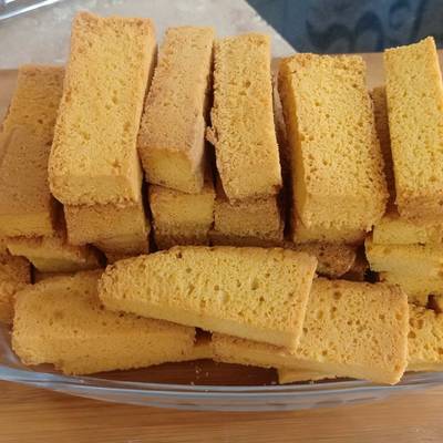 Cake Rusk Recipe Without & With Oven | Cake Toast Recipe | Homemade Rusk ~  The Terrace Kitchen - YouTube