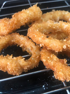 Una foto de Aros de Calamar fritos a la Sonorense