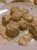 Polpettine con salsa alla birra