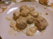 Una foto di polpette di vitello