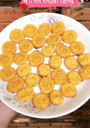 Hình của món Bánh khoai lang cho bé 8m+.