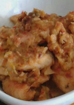 Una foto de Pollo guisado delicioso