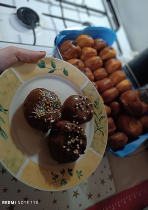 Töltött fánkok 🍩 recept fotója