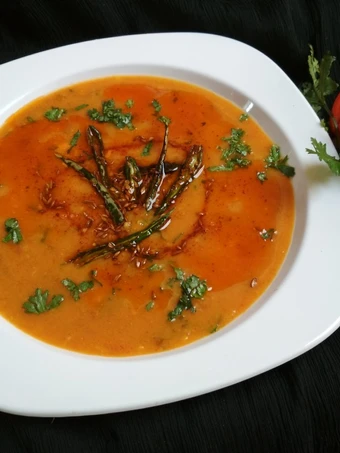 Recipe Tamater ki kadhi which So Delicious