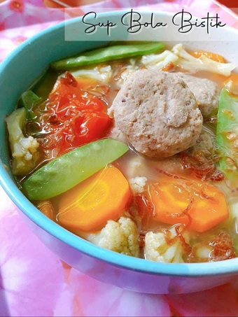 Cara Mudah Membuat Resep [Week-21] SUP BOLA BISTIK SAPI - Mudah dan Simple Anti Ribet, Sempurna