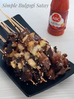 Foto resep Simple Bulgogi Satay