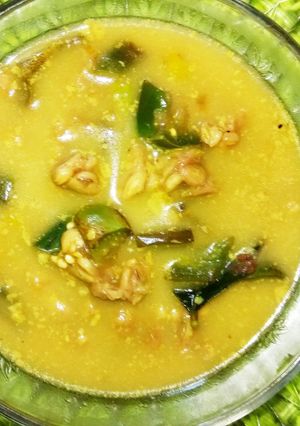 Foto resep Tempe lanas terong pedas