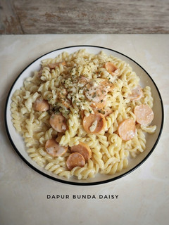 Foto resep Fusilli Carbonara
