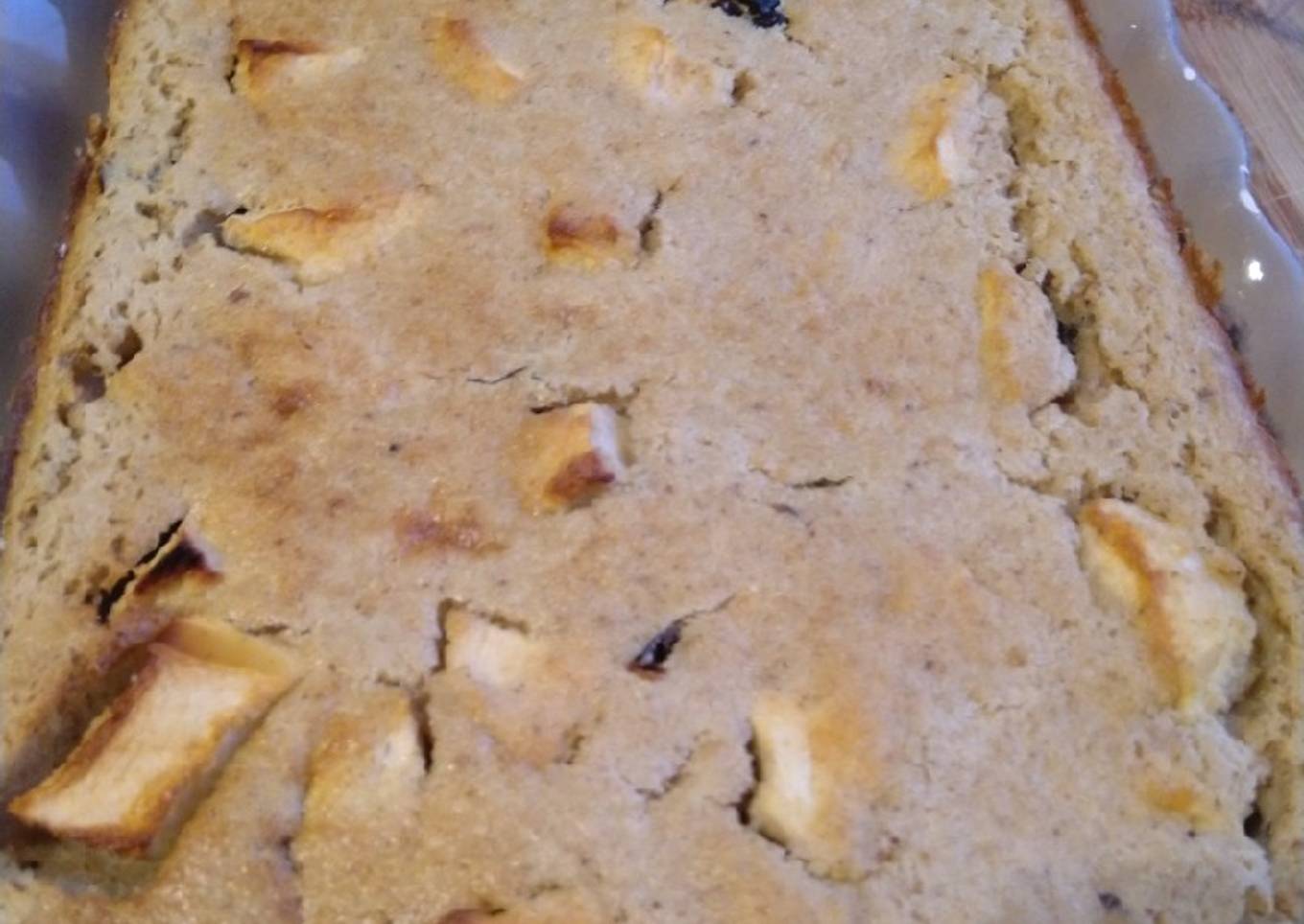 Pudding pomme pruneaux et 4 épices