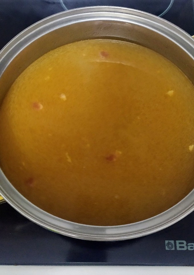 Una foto de Sopa o caldo de picadillo