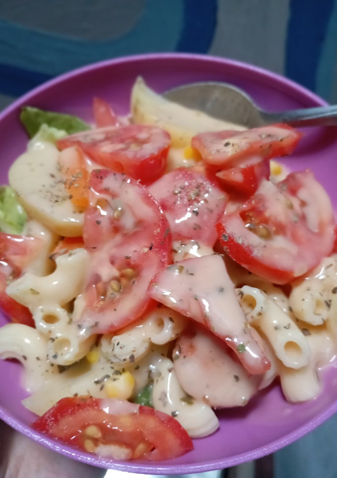 Foto resep Salad Sayur Simple menu diet