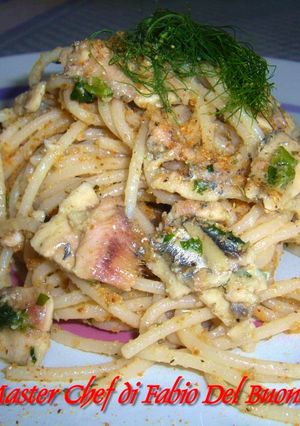 Foto di Spaghetti con Alici Freschi e Pangrattato