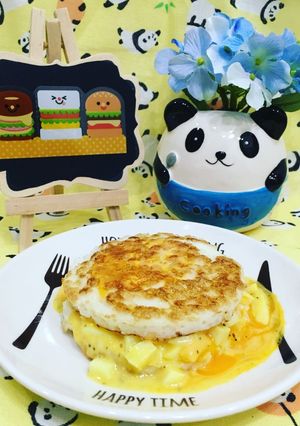 Foto resep Burger telur keto