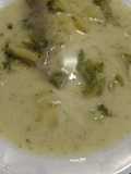 Malaga-Style Gazpachuelo with Broccoli and Potatoes