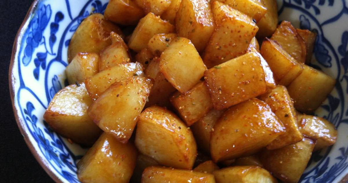 Teriyaki Potatoes Recipe by Hiroko Liston Cookpad
