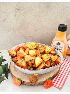Kartoffel Kürbis Snack aus 3 Zutaten Rezepthauptbild