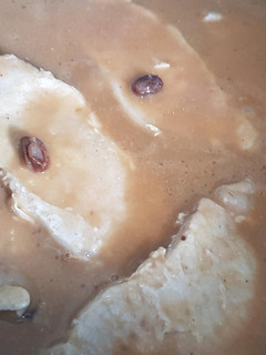 Una foto de Cerdo en Salsa de Vino dulce
