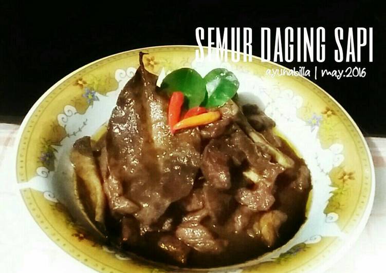 Simple Way to Make Award-winning Semur daging sapi