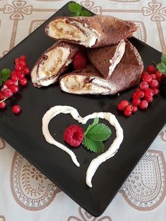 O poză a rețetei Clătite Tiramisu.