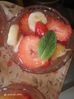 صورة لوصفة سلاطة فواكه 😍