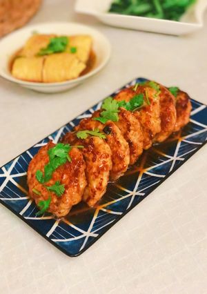 照燒雞肉餅 的食譜成品照片