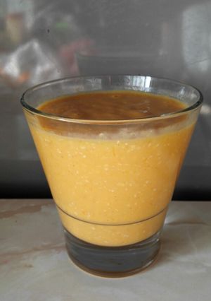 Una foto de Licuado de mango