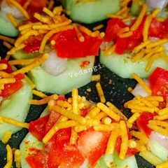 A picture of Cucumber Chaat.