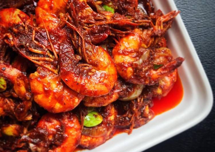 Resepi Sambal Udang Special yang Sedap