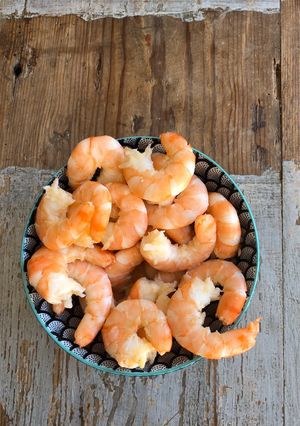 Une photo de Crevettes au Pastis