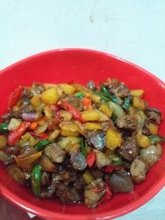 Foto resep Oseng oseng ati ampela kentang