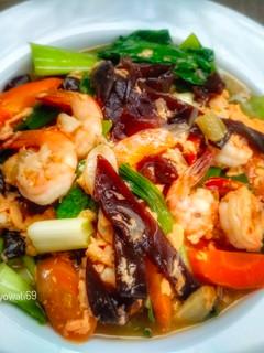 Foto resep Tumis Jamur Kuping warna warni