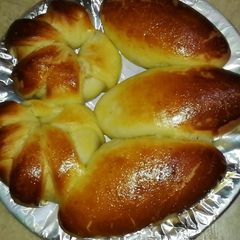 A picture of Milk Bread bun | masla bread bun.