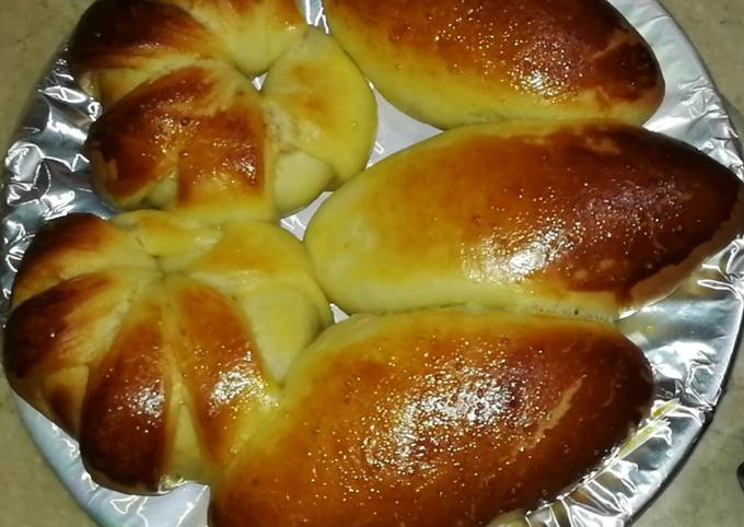 Milk Bread bun | masla bread bun