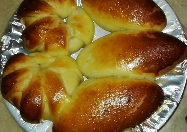 Step-by-Step Guide to Make Quick Milk Bread bun | masla bread bun