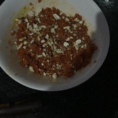 A picture of Gajar ka halva.