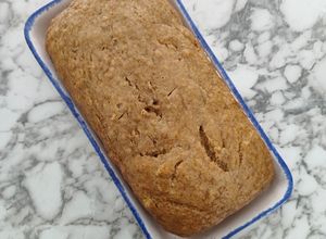 Una foto de Panqué de Plátano