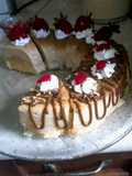 Pastel imposible de vainilla