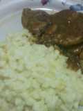 Samp and beef stew